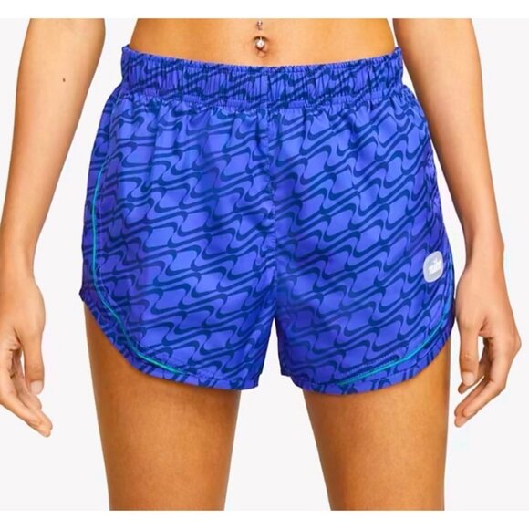 Nike Dri-Fit Tempo Icon Clash Running Shorts size XXL Blue - Picture 1 of 8